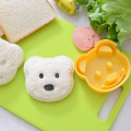 1pcs cute Yellow Bear Sandwich Toast Bread Making Cutter Creative Baking Mold Kitchen Tool