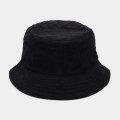 reversible corduroy bucket hat cap casual two side wear blank fishermen hat outdoor sports solid beach paname sunhat droshipping