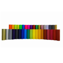 Color eamless decorative film for clothing