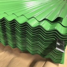 0.13mm Zinc Coated Colorful Roofing Steel Corrugated Sheet