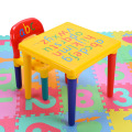 2 piece Table & Chairs Plastic DIY Kids Set Play Toddler Activity Fun Child Toy Children Table and Chair Set