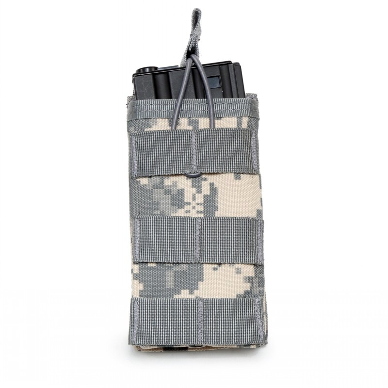CQC 1000D Nylon Single Open-Top FAST AK AR M4/M16 MOLLE Tactical Magazine Pouch Military Airsoft Paintball Hunting Mag Bag