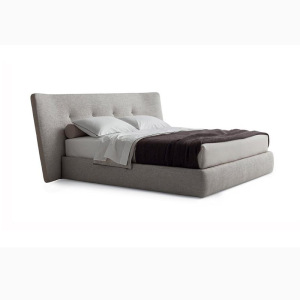 Modern Poliform Rever Fabric Bed Replica