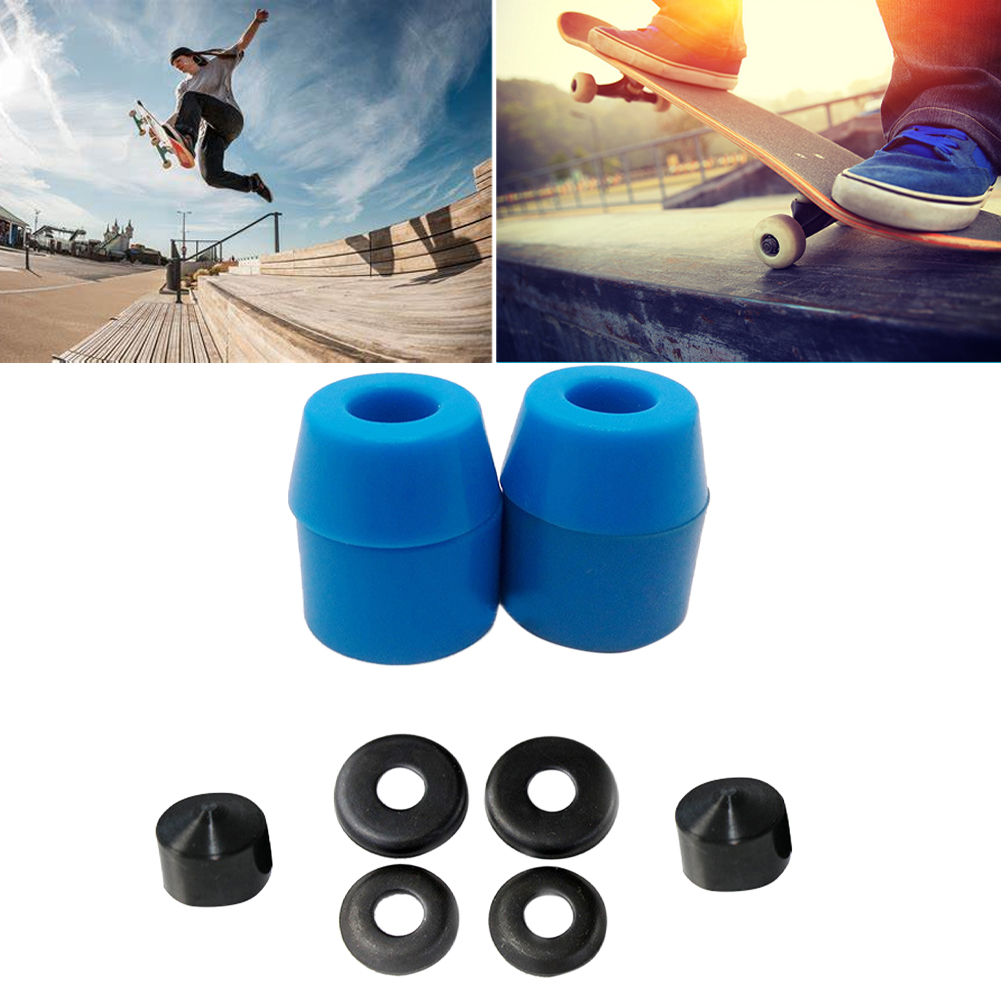 Wear Resistant Skateboard Shock Absorber Outdoor Sports High Elastic Soft For 7 Inch Bracket Universal Bushings Washers PU Mini