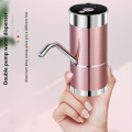 Electric Water Dispenser Faucet Pure Bucket Portable Double Pumb USB Rechargeable Smart Water Pump Tap Drinking Bottle Switch