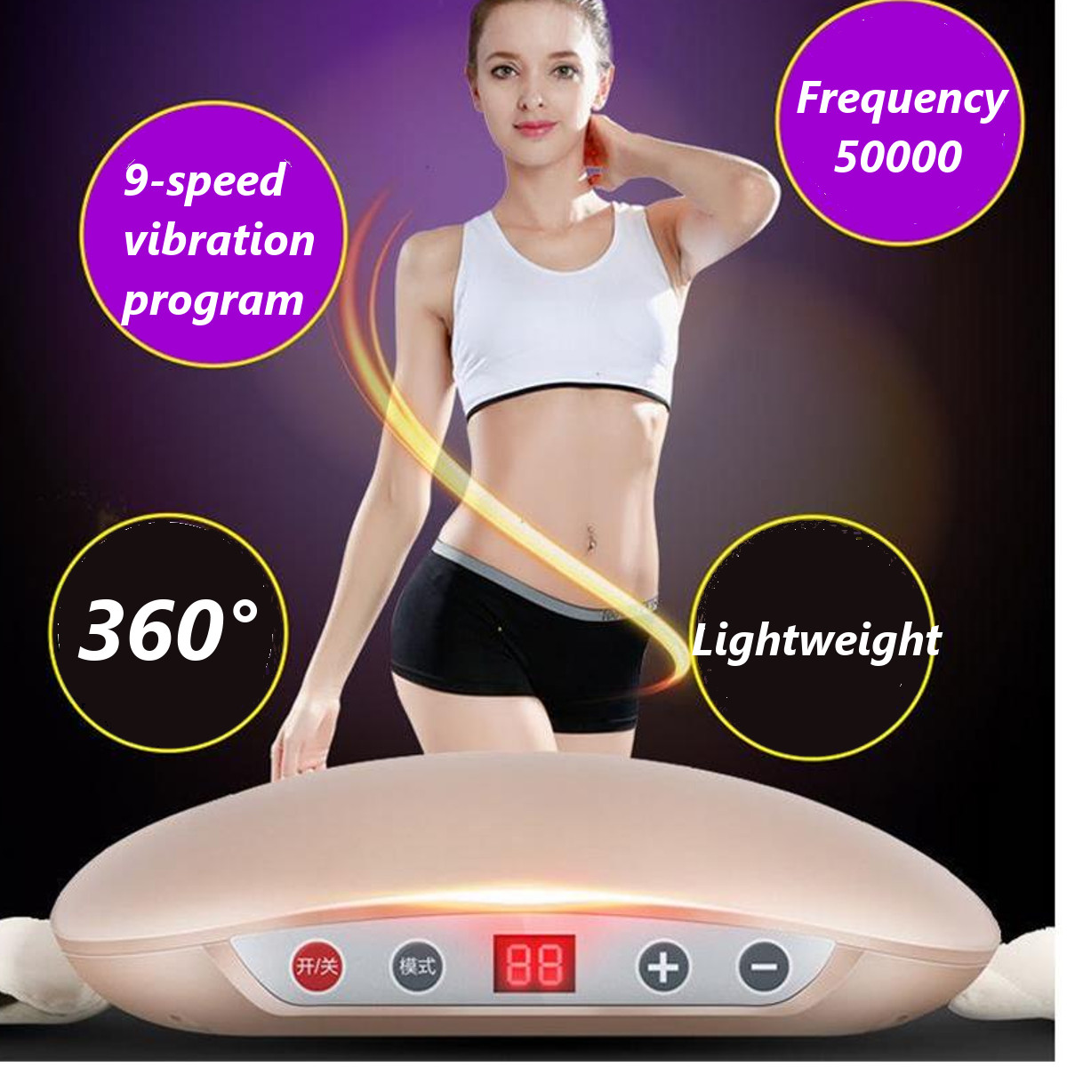 9 Speed Electric Slim Belt Lipolysis Substance Cold Freeze Shaping Body Weight Fat Loss Machine Anti Cellulite Dissolve Massager