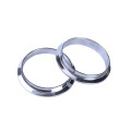 ESPEEDER 2.5 Inch 63mm Universal Stainless Steel V-Band Clamp Flange Kits Exhaust Pipe clamps Turbo clamps Male/Female Flange