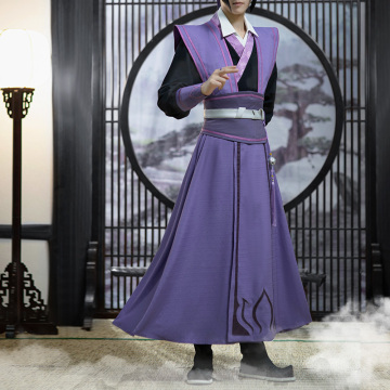 Anime Mo Dao Zu Shi Jiang Cheng Cosplay Costumes Sets Halloween Ancient Clothing For Adult Men High Quality Fabric Boys