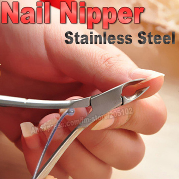 Nail Nipper for Finger & Foot Nail Art Cuticle Scissors Manicure Stainless Steel Clipper Plier Cutter Tool