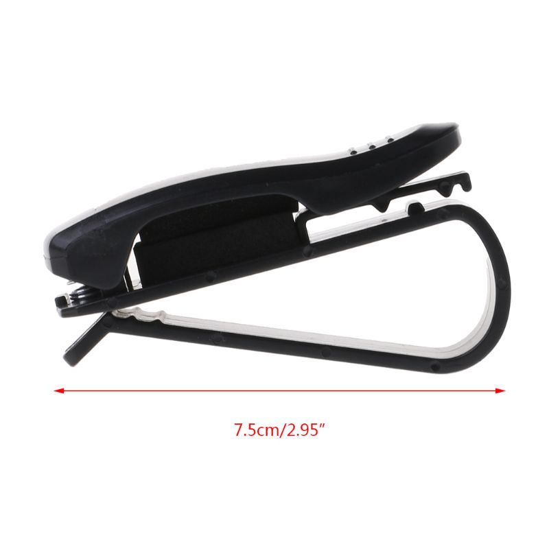 Universal Car Auto Sun Visor Clip Holder For Reading Glasses Sunglasses Eyeglass Card Pen Sunglass Clip Car Styling Glasses Clip