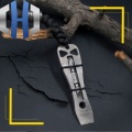 Titanium Alloy Crowbar TC21 Crowbar Outdoor EDC Multi-function Survival Tool Titanium Screwdriver Screwdriver