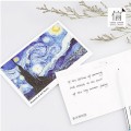 30pcs/ Box Art Museum Postcard Vintage Retro Style Creative Art Art Oil Painting Birthday Greeting Cards Greeting Gift Postcards
