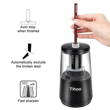 Andstal Multifunction Electric Pencil Sharpener Dual Power Automatic Sharpeners machine usb For kids School knife Cutter fancy