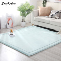 SongKAum Japanese-style Thicken Coral fleece Large Carpets Solid simple Tatami customizable Mats Bedroom Home Lving Room Rug