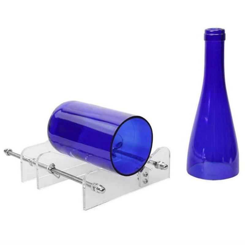 Professional Long Glass Bottles Cutter Machine Environmentally Friendly Plastic and Metal Cutting Tools Safety Machine