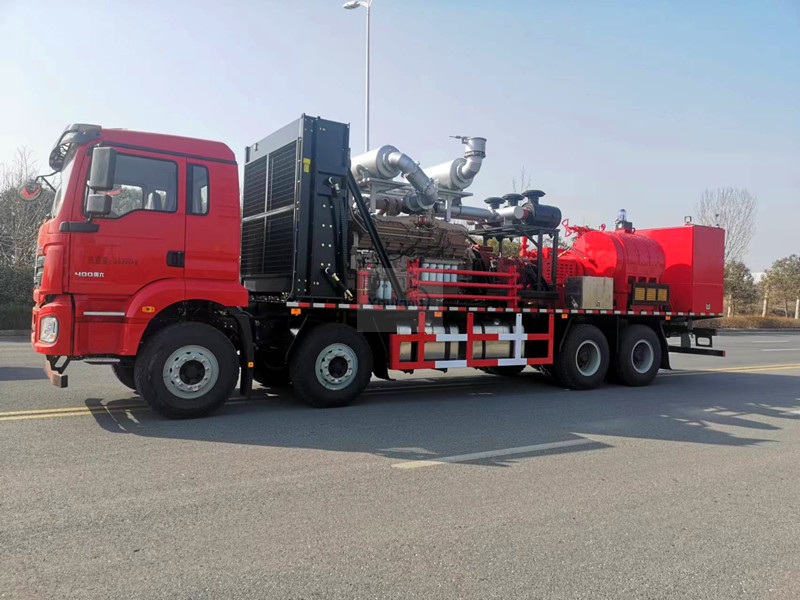 Fracturing truck equipment