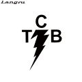 Langru Car Stying Elvis Tcb Taking Care Of Business Car Window Decal Truck Sticker Jdm