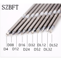 SZBFT T12-D4 D08 D12 D16 D24 D32 D52 DL12 DL32 DL52 soldering iron tips sting for Hakko Soldering Rework Station FX-951 FX-952
