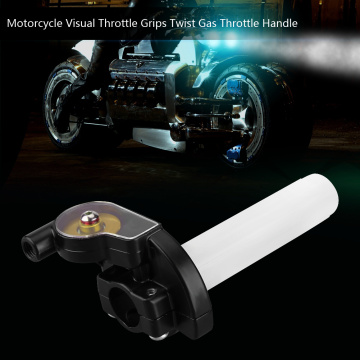 Free shipping Motorcycle parts visual Throttle Grips Settle & twist gas throttle handle Dirt Pit Bikes ATV 50cc-160cc