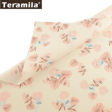 Teramila Animal Design 100% Cotton Twill Fabric Meter DIY Handmade Patchwork Quilts Dress Tissus Bedsheet Curtains Home Textile