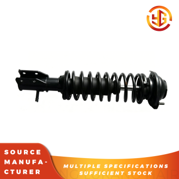 Integrated Shock Strut For Pure Electric Car