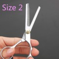 Professional Stainless Steel Barber Hair Cutting Thinning Scissors Shears Hairdressing Set