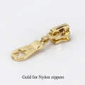 gold for Nylon zip