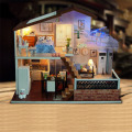 Diy Doll House Wooden Diy Crafts Miniature Dollhouse Furniture Kit Diy Toy House For Boy & Girl Educational Diy Toy Craft