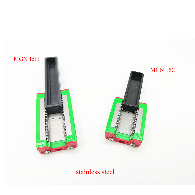 MGN7 MGN12 MGN15 MGN9 300 350 400 450 500 600 800mm Miniature Linear Rail Slide 1Cnc Linear Guide+1 Linear Bearing SS Carriage