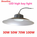 12pcs/lots 30w50w70w100w E27 LED High Bay & Low Bay Lighting Warehouse Light Industrial Light Replace Halgon Lamp led lights