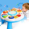 Baby Music Learning Table Multifunction Game Baby Toy Animals Piano Early Educational Study Activity Center Music Game For Kids
