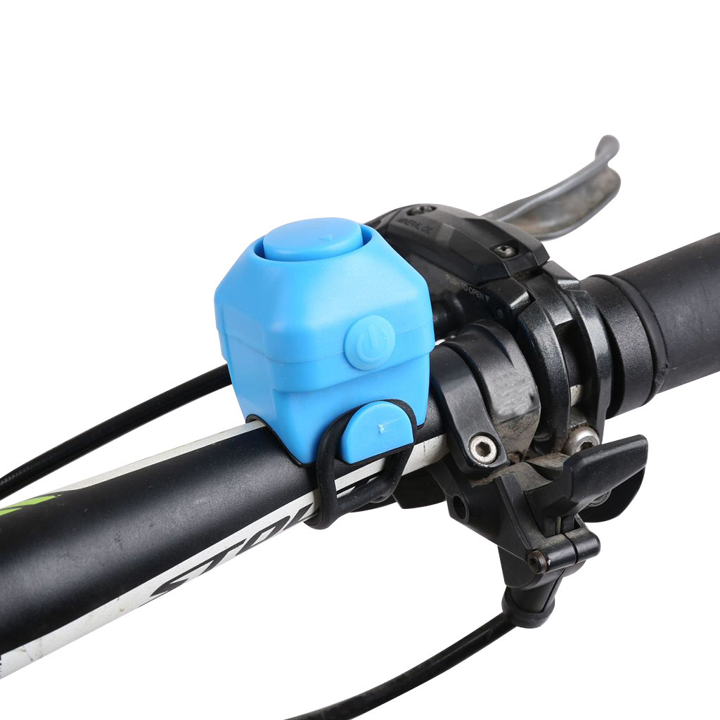 Small Bike Bicycle Bell Horn Cycling Electronic Loud Handlebar Ring Battery Alarm Set Road Folding Bicycle Electric Horn Bell