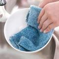 Kitchen Bamboo Non-oil Fiber Towels Towel Dish Cloth Hand Cleaning Dishcloth Home Washing Dish Kitchen cocina Cleaning Towel