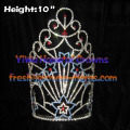Wholesale Star Crystal Crowns--Forth of July Pageant