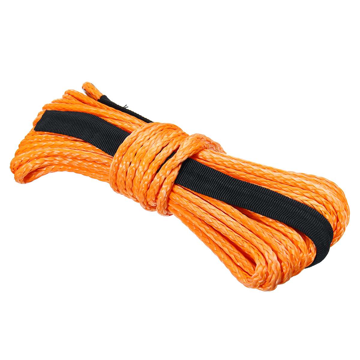 15mx5mm/5.5mm/6mm Winch Rope Towing Cable String Line Synthetic Fiber 5500lbs/7000lbs/7700lbs For Jeep ATV UTV Off-road