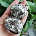 Healing Pyrite Natural Pyrite Crystal Mineral Healing Crystals Specimen Egg Home Decor Stone 1PC Rough Pyrite 90-180G 1PCS