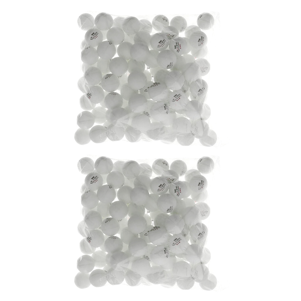 100 Pieces Celluloid 3 Star 40mm Table Tennis Balls Ping Pong Practice Balls White For Beginners Players Tournament Use
