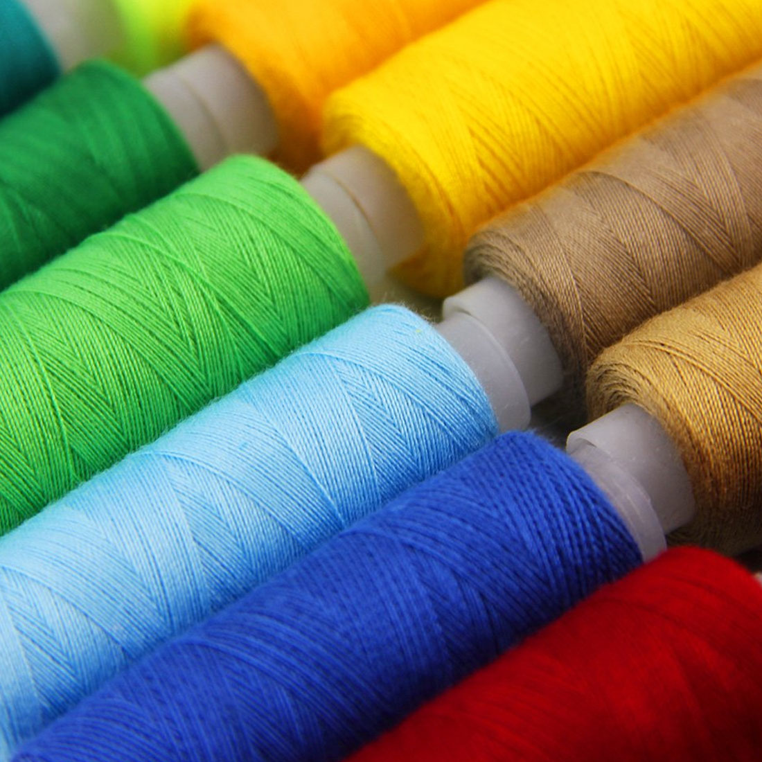 250 Yards Machine Embroidery Thread 6x1cm Colorful 60pcs DIY Sewing Thread Kit Thread Sewing Supplies Hand Sewing Machine Sewing