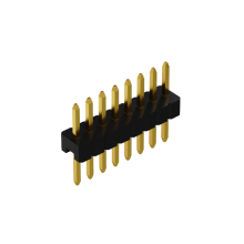 1.27mm Pin Header Single Row Straight Type Connector