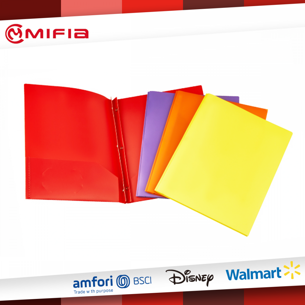Pp Twin Pocket Two Pockets Folder With Prongs