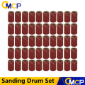 CMCP Sanding Bands 80# Sanding Band With 1/4'' Shank Mandrel Abrasive Tools For Dremel Electric Drill Power Tools Drum Sanding