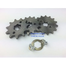 Front Engine Sprocket 420 10T 11T 12T 13T 14T 15T 16T 17T 18T Tooth 17mm 20mm ID fit Motorcycle part