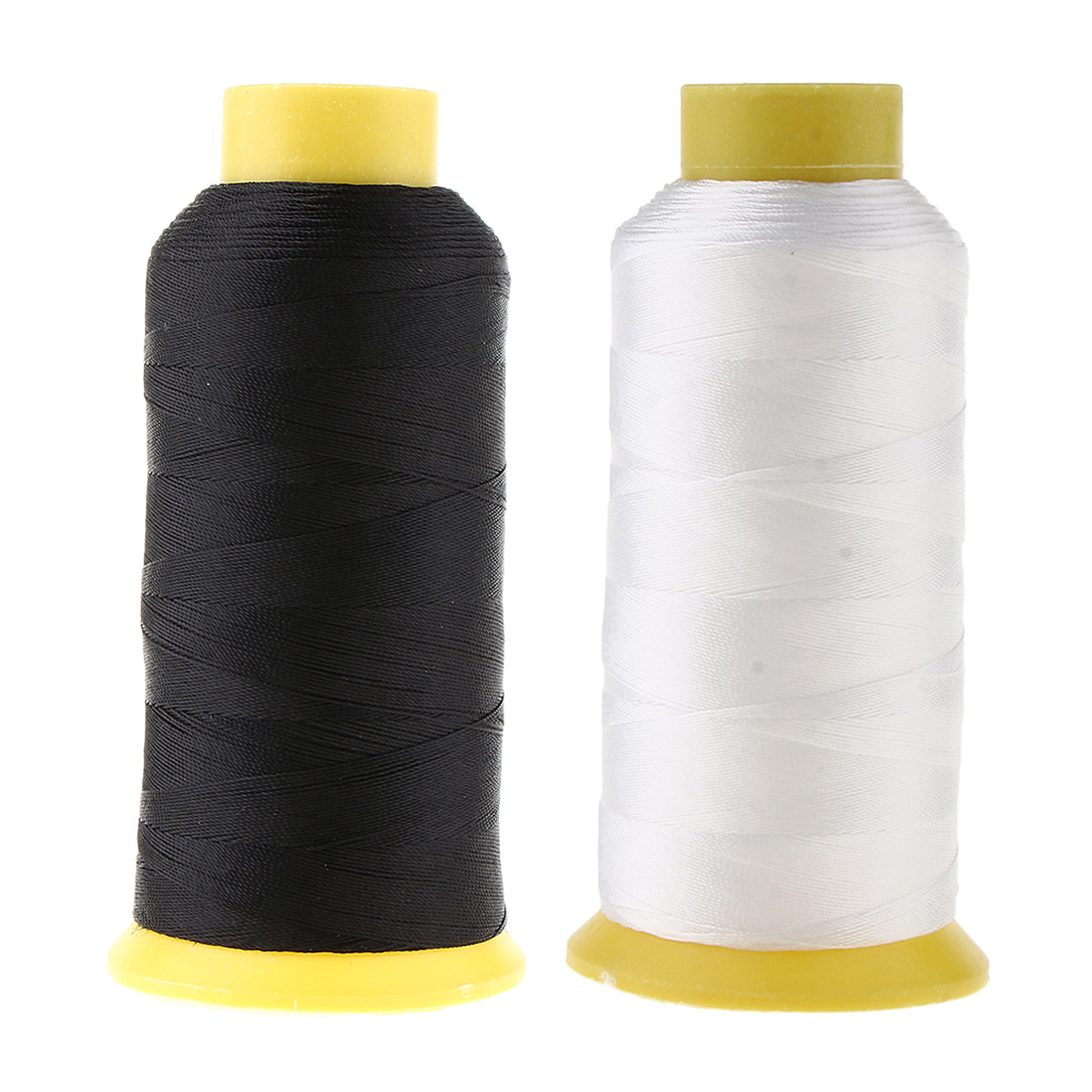 2pcs Heavy Duty Bonded Nylon Threads 210D for Upholstery Outdoor Canvas Tent Leather Sewing