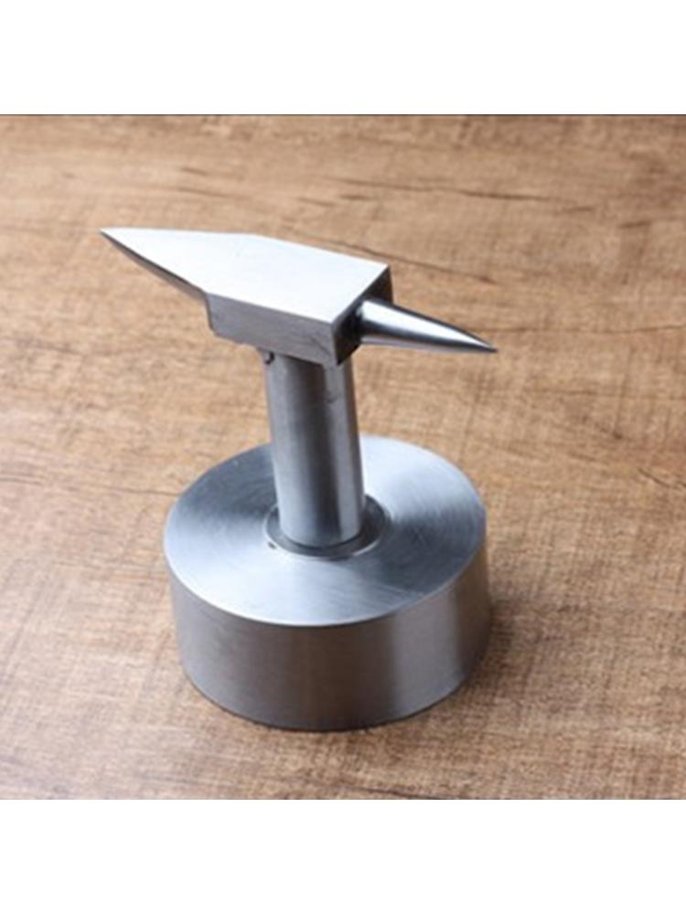 Double Steel Horn Anvil with Wide Base Metalsmith Blacksmith Jewelry Processing Forming Shaping Equipment Tool
