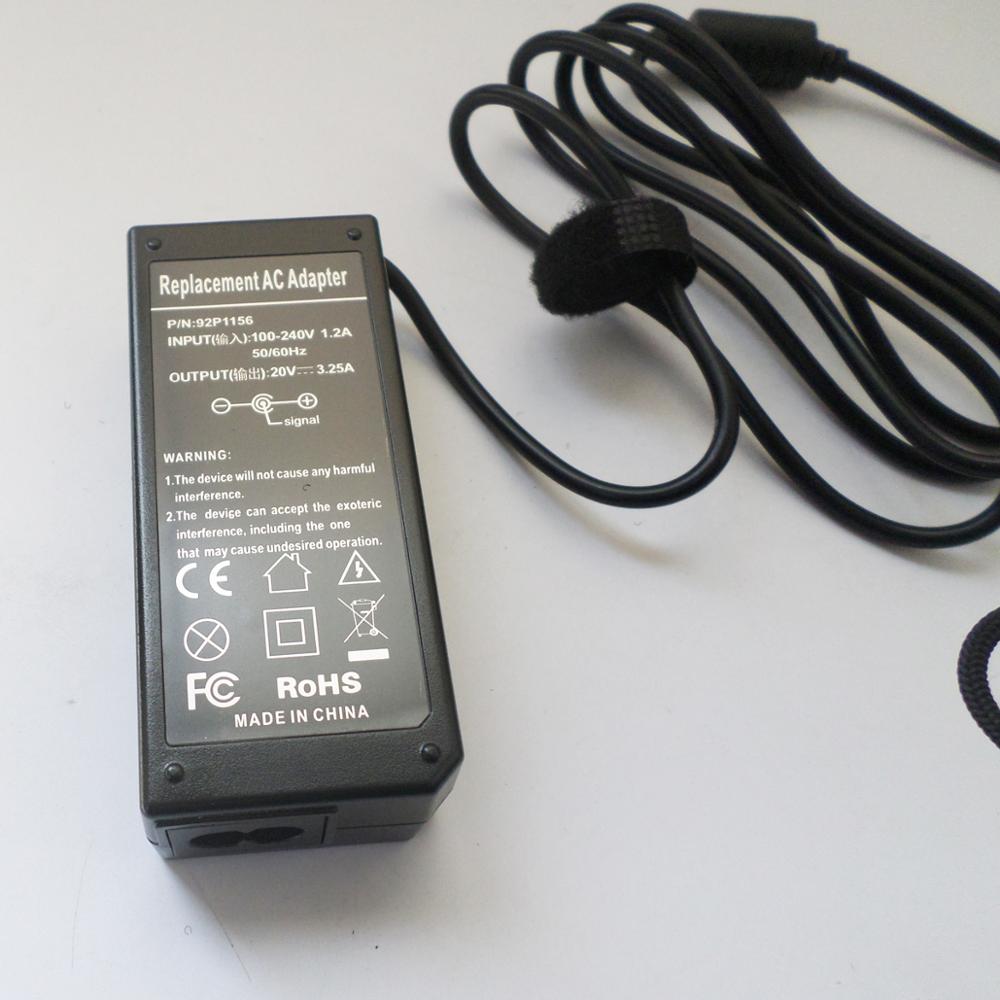 Laptop Power Supply Cord For Lenovo ThinkPad X61s X60t X61t T60p T61p Z60m Z61m Z60t Z61t Z61e Z61P 20V 65W Battery Charger NEW
