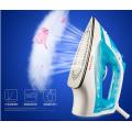 Electric steam iron with spray and burst function