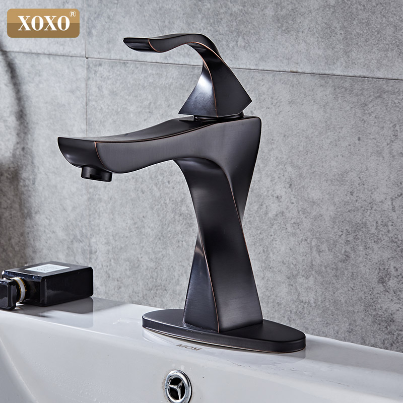 XOXO Basin Faucets Brass Taps Contemporary Single Handle Mixer Tap Bathroom Faucets Hot And Cold Cock Wash Basin faucet 20065H