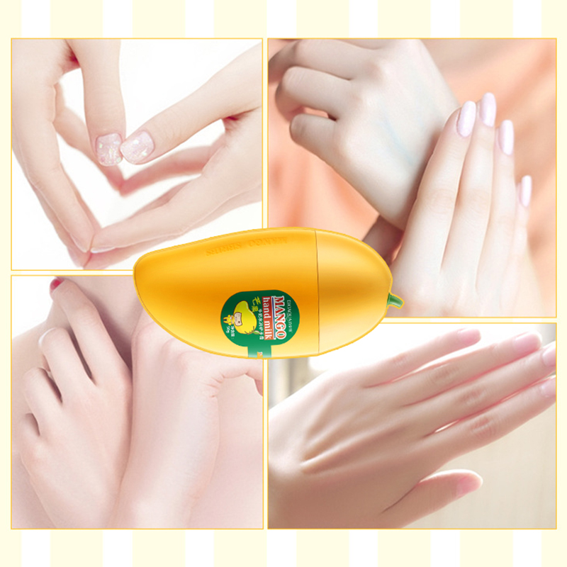 1PC Fruit Shape Hand Cream Moisturizing Anti-Aging Skin Whitening Hand Cream Banana/Mango Hydrating Hand Cream Skin Care TSLM2