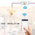 DIY Wifi Smart Light Switch Wireless App Remote Voice Control Universal Breaker Module Smart Home Tuya Alexa Google Home