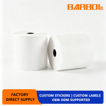 Plain White Roll Thermal Label Paper